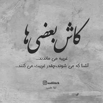 آهنگ گدایی کردمت تو بغل غریبه ها