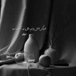 آهنگ الان تنهایی همه آرزوهامو که برد حیفه هرچی خاطره با تو که مرد