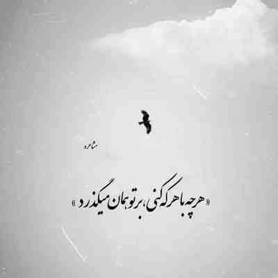 آهنگ وفا نداره دنیا یروز اسیر خاکم