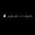 آهنگ دل ز تنهایی به جان آمد خدا را همدمی