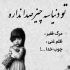 آهنگ من پای تو جان دادمو از تو فقط دل خواستم دل